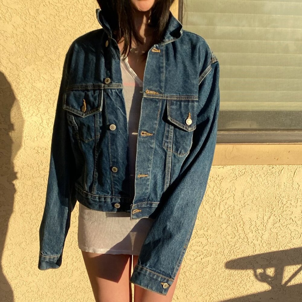 John Galt California Blue Jean Button up Denim Jacket